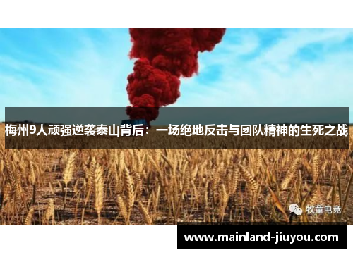 梅州9人顽强逆袭泰山背后：一场绝地反击与团队精神的生死之战