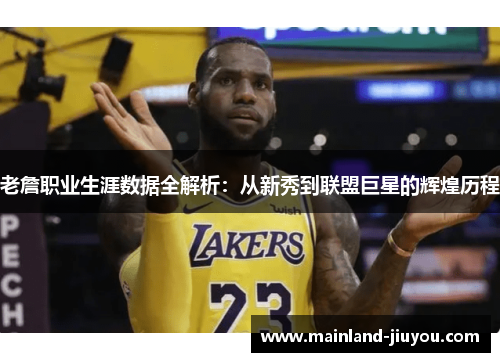 老詹职业生涯数据全解析：从新秀到联盟巨星的辉煌历程